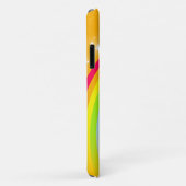 8文字の名前レインボースターオレンジスカイ Case-Mate iPhoneケース (裏面/右)