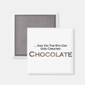8日目に神がチョコレートを作った マグネット (正面/裏面)