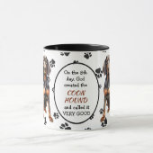 8日目に神が犬を造られた マグカップ (中央)