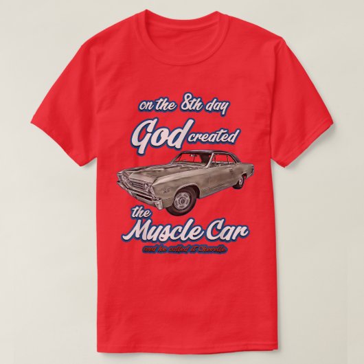 8日目の神の創造,1967シベル,マッスルカー,SS454 Tシャツ (デザイン正面)