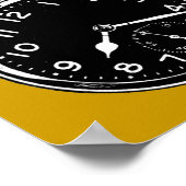 8時間待ちポスタおもしろいー記号 ポスター (角)