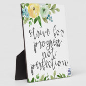 8時間10日の努力が完成しない フォトプラーク (側面)