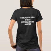 8時間 Tシャツ (裏面)