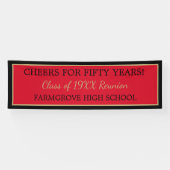 8最高のフィートのバナー！特別クラス懇親会バナー 横断幕 (横)