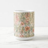 8月の誕生花マグ コーヒーマグカップ (中央)