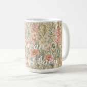 8月の誕生花マグ コーヒーマグカップ (正面右)