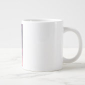 8月の赤 ジャンボコーヒーマグカップ (右)