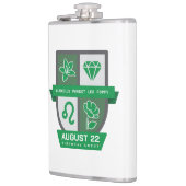 8月1日-22日 ライオン誕生 crest™ フラスク (左)