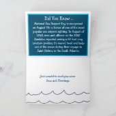 8月7日は、ナショナルシーサーペントデーです カード (内部)