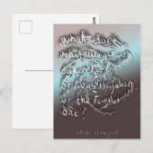 8月 ポストカード (正面/裏面)