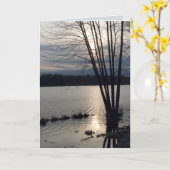 8本の細い棒 カード (黄色い花)