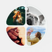 8枚の両面メタルオーナメントテンプレート メタルオーナメント (裏面)