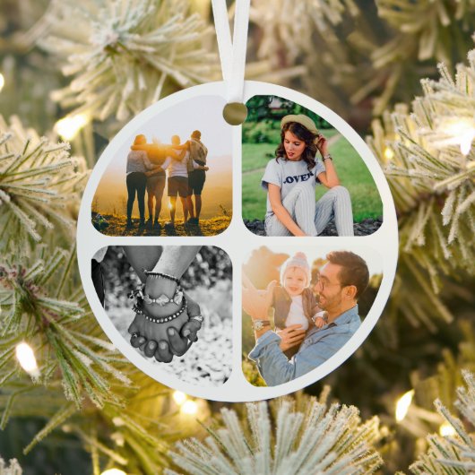 8枚の両面メタルオーナメントテンプレート メタルオーナメント (インサイチュ)