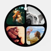 8枚の両面メタルオーナメントテンプレート メタルオーナメント (裏面)