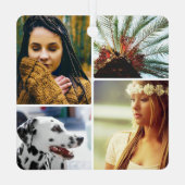 8枚の両面メタルラウンドオーナメント メタルオーナメント (裏面)