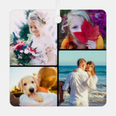 8枚の両面メタルラウンドオーナメント メタルオーナメント (正面)