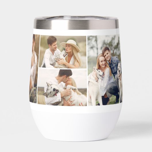 8枚の写真のギャラリーパーソナライズされた (背面)