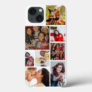8枚の写真のコラージュをパーソナライズ iPhone 13ケース