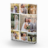 8枚の写真のコラージュ結婚を作成 フォトブロック (右)