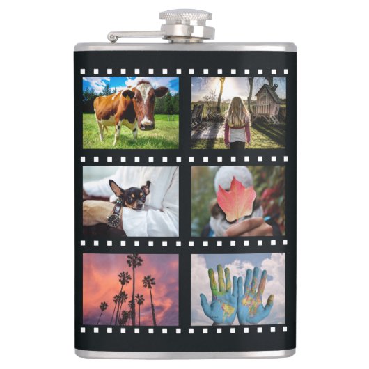 8枚の写真を「フィルムストリップ」のカスタム欄に フラスク (正面)