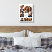 8枚の写真カスタムでフォトコラージュを作成する キャンバスプリント (インサイチュ (寝室))