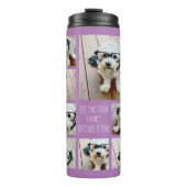 8枚の写真カスタムでフォトコラージュを作成する タンブラー (正面)