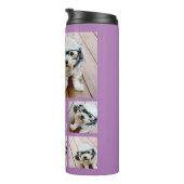 8枚の写真カスタムでフォトコラージュを作成する タンブラー (回転右)