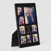 8枚の写真カスタムでフォトコラージュを作成する フォトプラーク (側面)