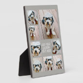 8枚の写真カスタムでフォトコラージュを作成する フォトプラーク (側面)