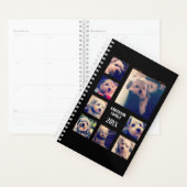 8枚の写真カスタムでフォトコラージュを作成する プランナー手帳 (ディスプレー)