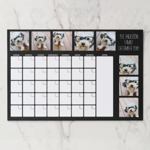 8枚の写真カスタムでフォトコラージュを作成する ペーパーパッド