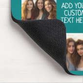 8枚の写真カスタムでフォトコラージュを作成する マウスパッド (コーナー)