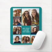 8枚の写真カスタムでフォトコラージュを作成する マウスパッド (マウス)