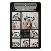 8枚の写真カスタムでフォトコラージュを作成する ミニクリップボード (正面)