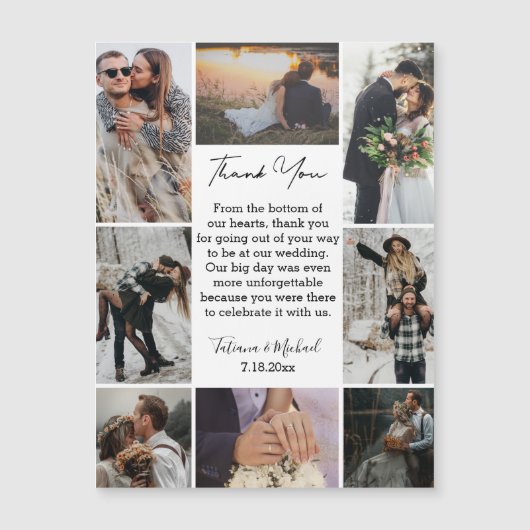 8枚の写真モダン感謝していがマグ結婚ネットに収まる (正面)