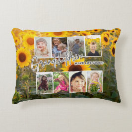 8枚の写真「孫たちが人生を壮大にする」 アクセントクッション