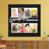 8枚の写真「孫たちが人生を壮大にする」 キャンバスプリント (インサイチュ (リビング))
