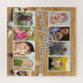 8枚の写真「孫たちが人生を壮大にする」 ジグソーパズル (横)