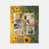 8枚の写真「孫たちが人生を壮大にする」 フリースブランケット (正面)