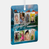 8枚の写真「孫たちが人生を壮大にする」 メタルオーナメント (正面右)