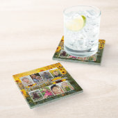 8枚の写真「祖父母が人生を壮大にする」 ガラスコースター (アングル)