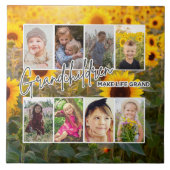 8枚の写真「祖父母が人生を壮大にする」 タイル (正面)