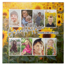 8枚の写真「祖父母が人生を壮大にする」 タイル
