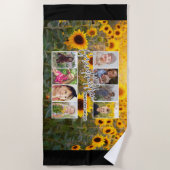 8枚の写真「祖父母が人生を壮大にする」 ビーチタオル (正面)