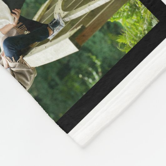 8枚パーソナライズされたのコラージュ フリースブランケット (角)