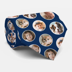 8枚フォトコラージュネクタイ ネクタイ