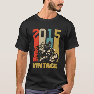 8歳のギフト誕生日メンズヴィンテージ2015 Motar Tシャツ