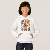 8歳の誕生日お祝いにカピバラTシャツ (正面フル)