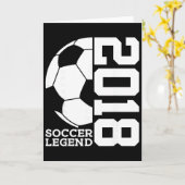 8歳の誕生日サッカー伝説 カード (黄色い花)