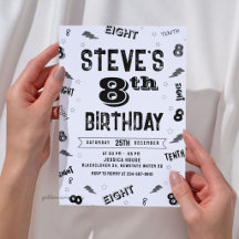 8歳の誕生日パーティーナンバーアルファベット